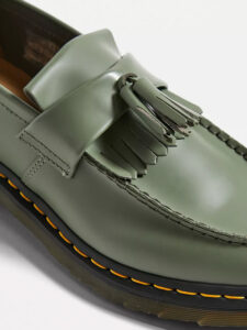 Dr. Martens Adrian Tassel Loafer Khaki Green4