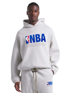 Moletom Fear of God Essentials NBA Light Heather3