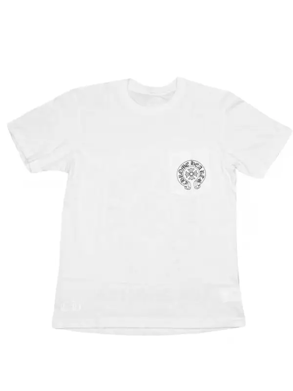 Chrome Hearts Horse Shoe Logo Pocket T Shirt White1